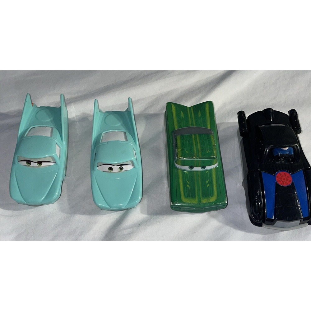 LOT OF 4 McDONALD'S HAPPY MEAL TOY CARS PIXAR